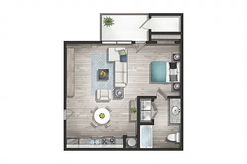 Floor plan The Saxon