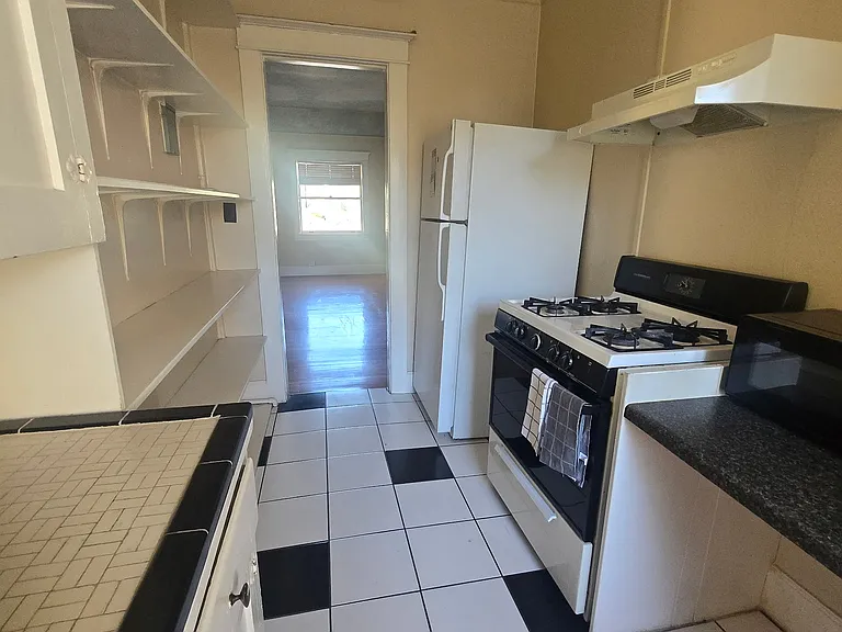 historic kitchen, new appliances