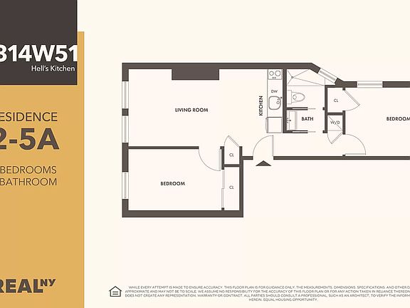 2nd image of 314 W 51st St APT 3A