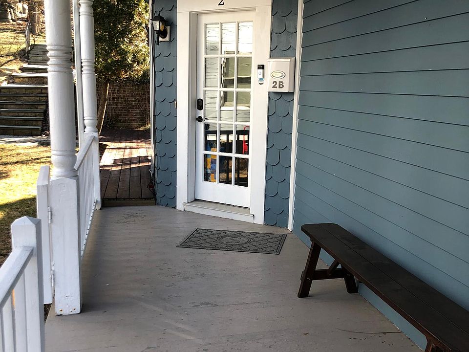 Private Covered Front Porch. Amazon Packages Stay Dry!