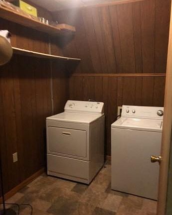 Includes washer / dryer and considerable storage.