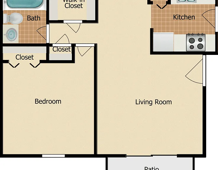 The Crownbrook Floorplan Diagram