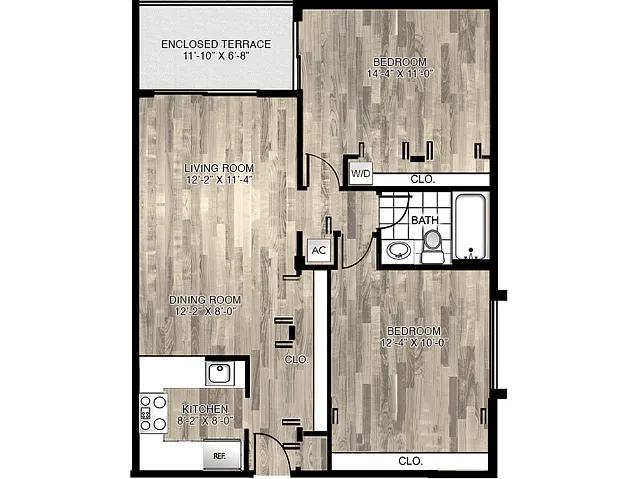 Floor plan Model I