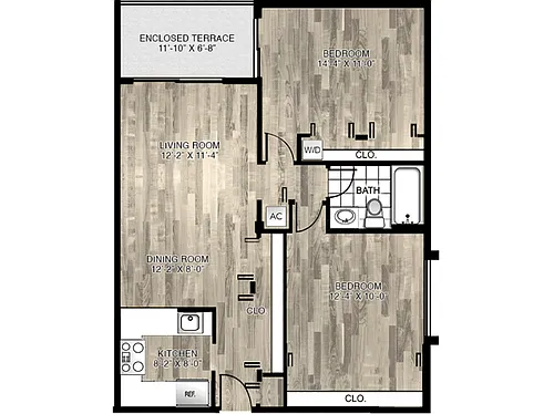 Floor plan Model I