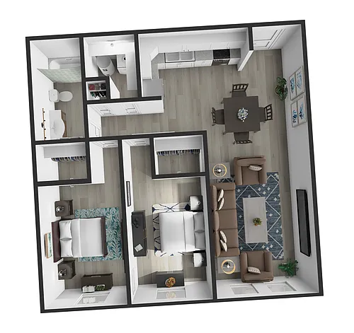 Floor plan LRA-2L