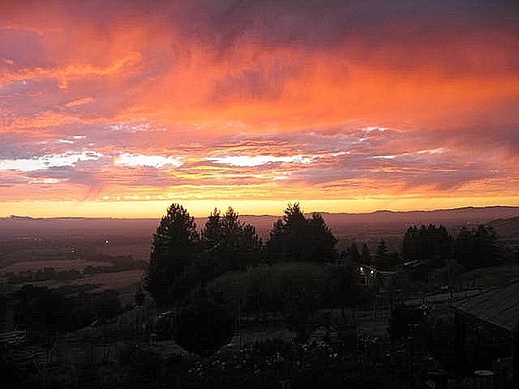 Sunset from every room