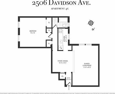 2nd image of 2506 Davidson Ave APT 4G