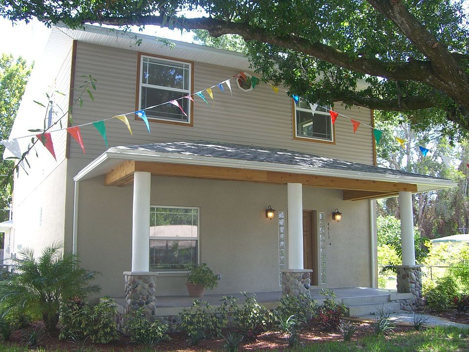 inviting front porch