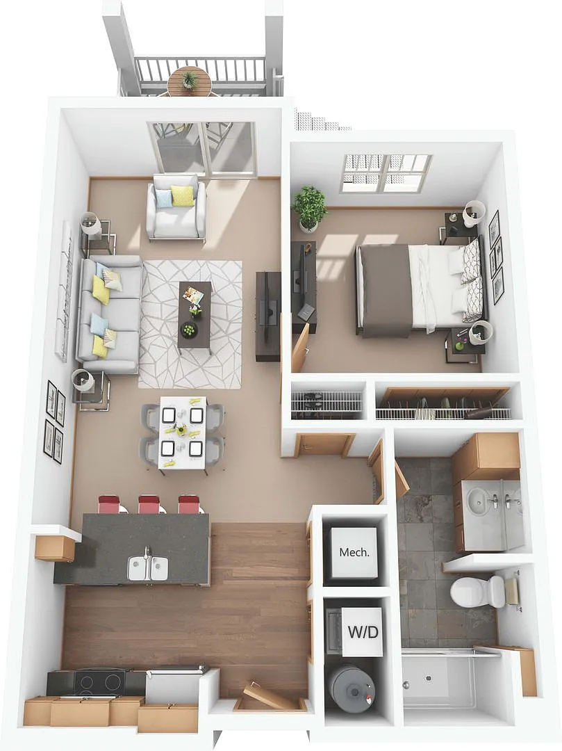 Floor plan Holman