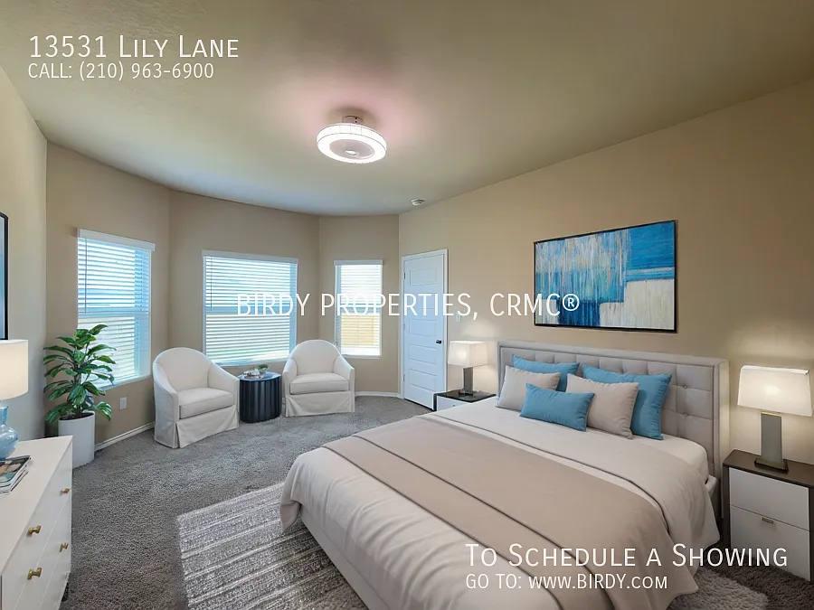 "Spacious 4-Bedroom Retreat with 2.5 Baths in Saint Hedwig 2146 Sq Ft of Comfort at 13531 Lily Ln!" — Photo 4