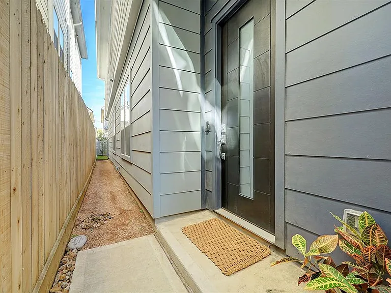 Front door looking towards backyard.