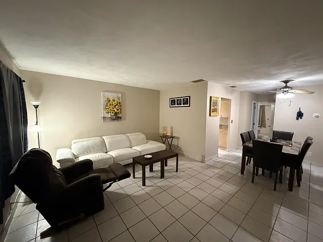 Living Rm and Dining Area
