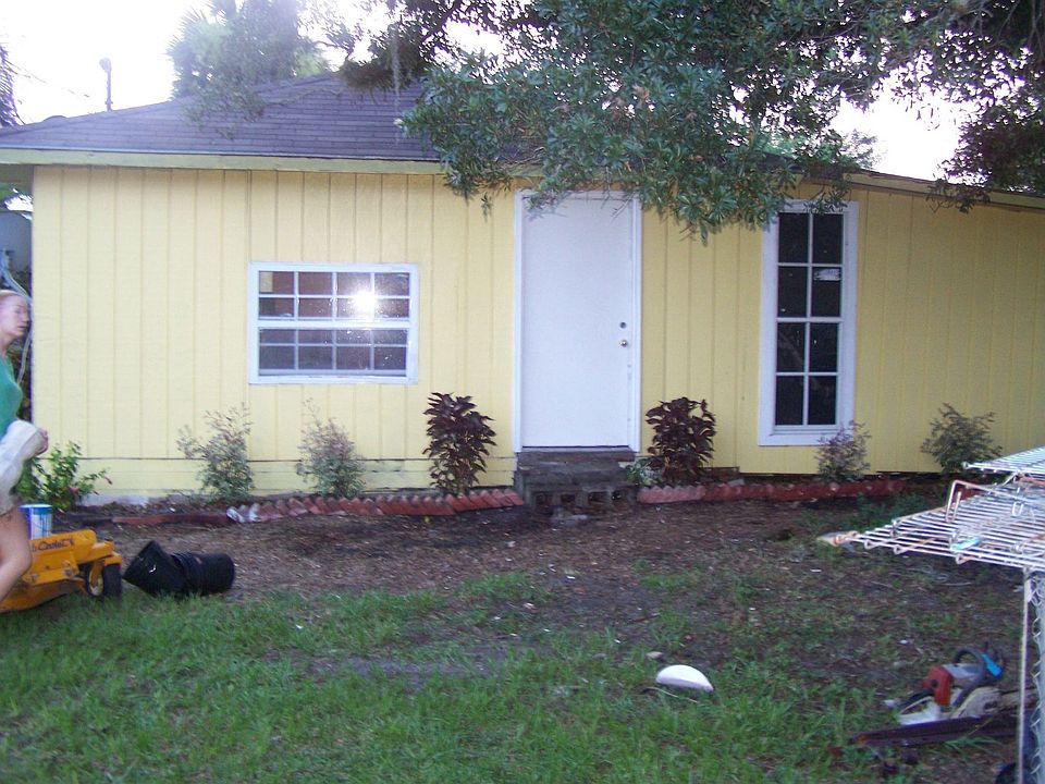 front of the house 