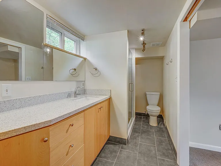 Downstairs master bathroom