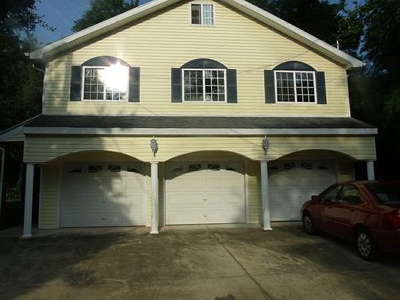 house is above detached Garage