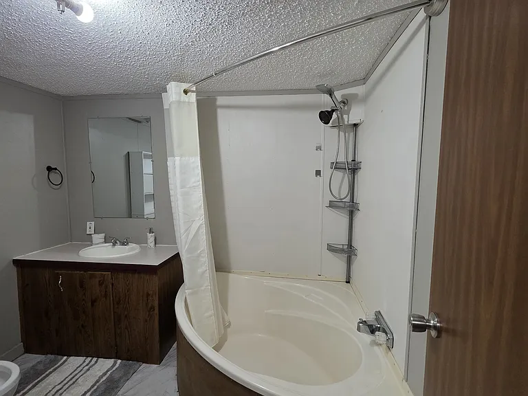 Huge tub/shower combo