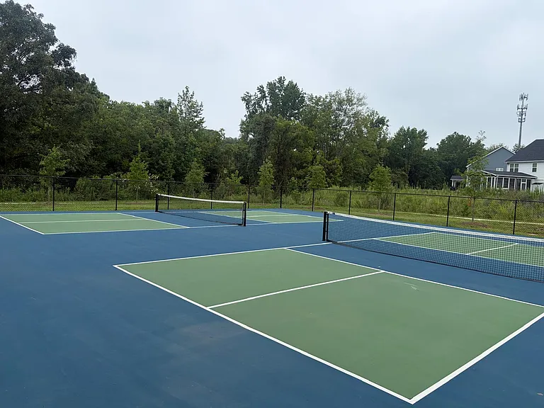 community pickle ball courts