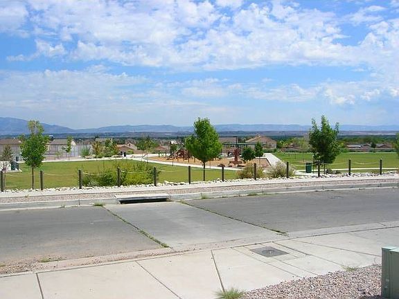 View from front of house