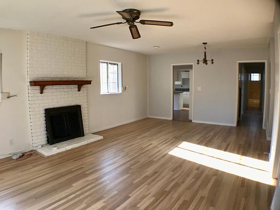 Living Room. Hardwood floors w/ direct access to backyard.