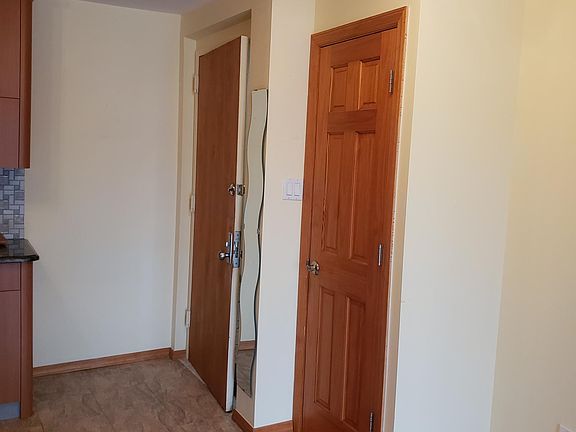 Entry with a coat closet