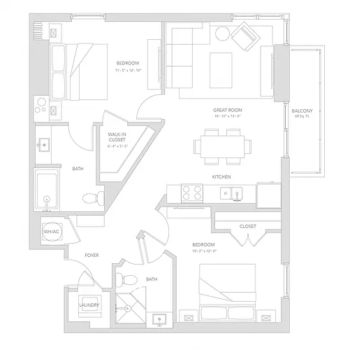 Floor plan B1