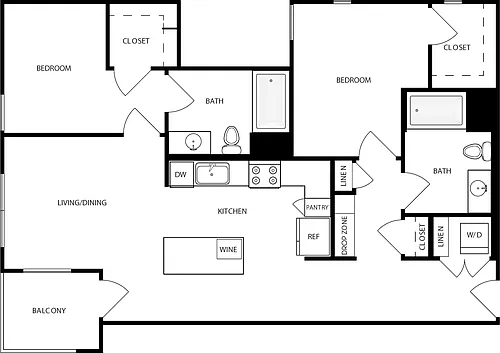 Floor plan B01