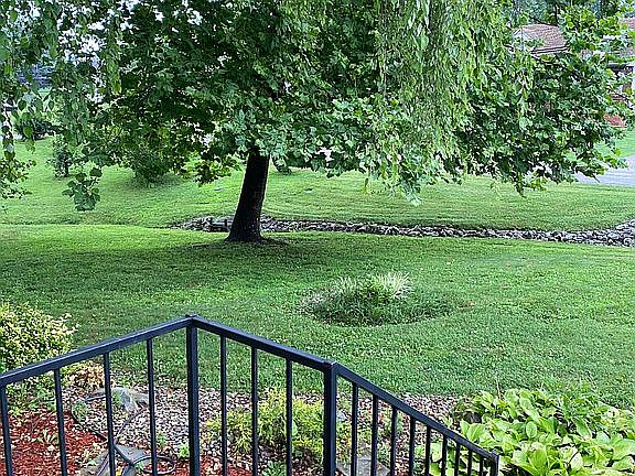 View from front porch