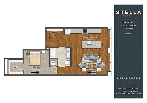 Floor plan Lewitt