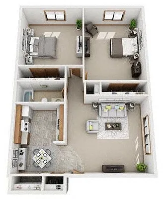 Floor plan East Birch B