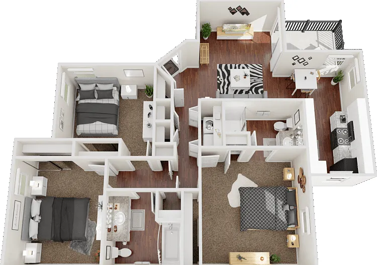 3x2 Floorplan Diagram
