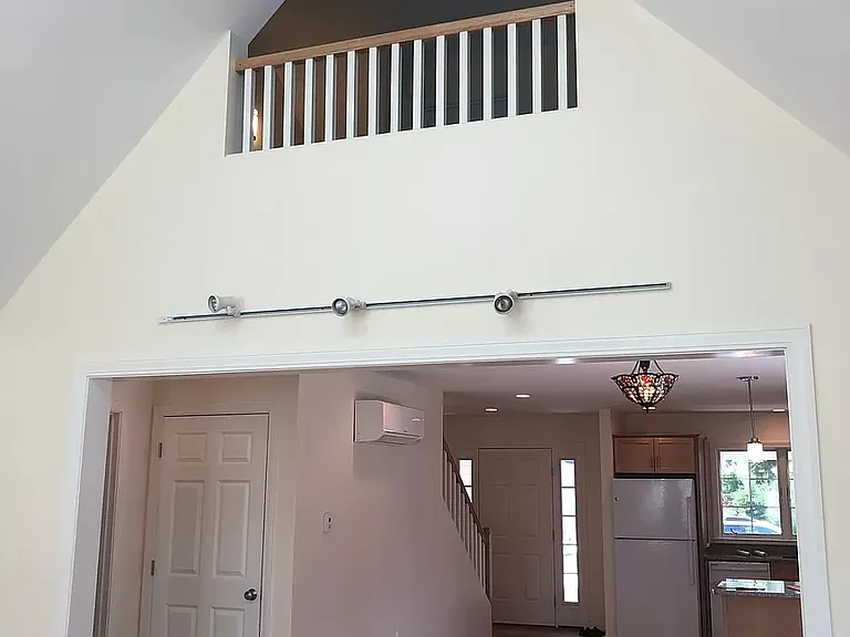 View from living room into balcony area 2nd floor