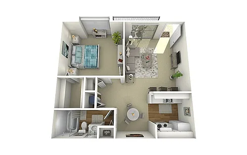 Floor plan A1R