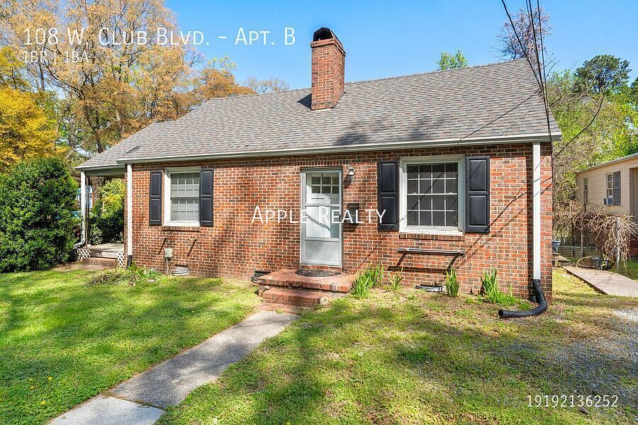 1st image of 108 W Club Blvd #B