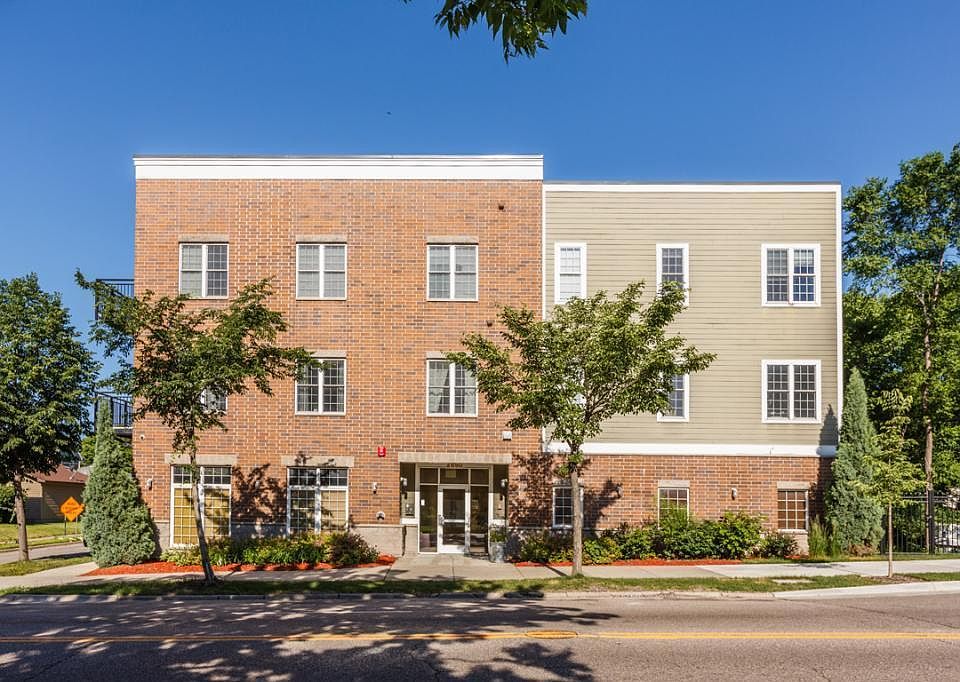 Front entrance facing Cedar Ave