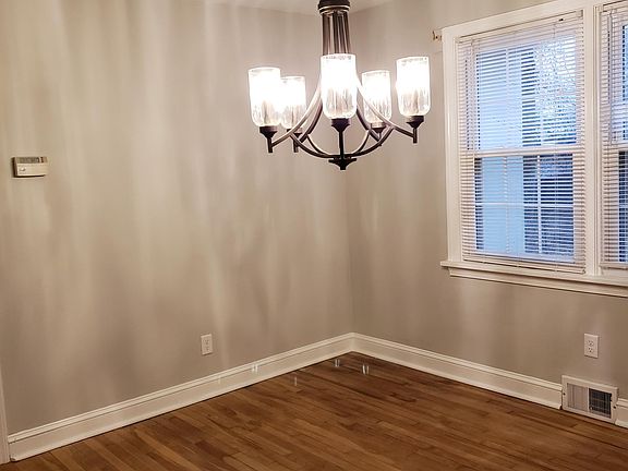 Dining Room with updated fixture