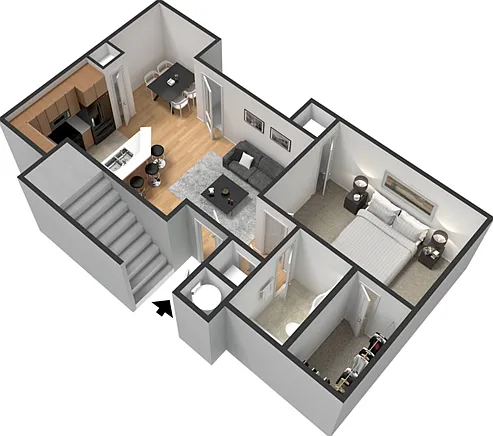 Flatiron Floorplan Flatiron Floorplan