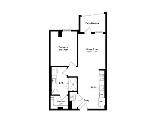 Floor plan A13