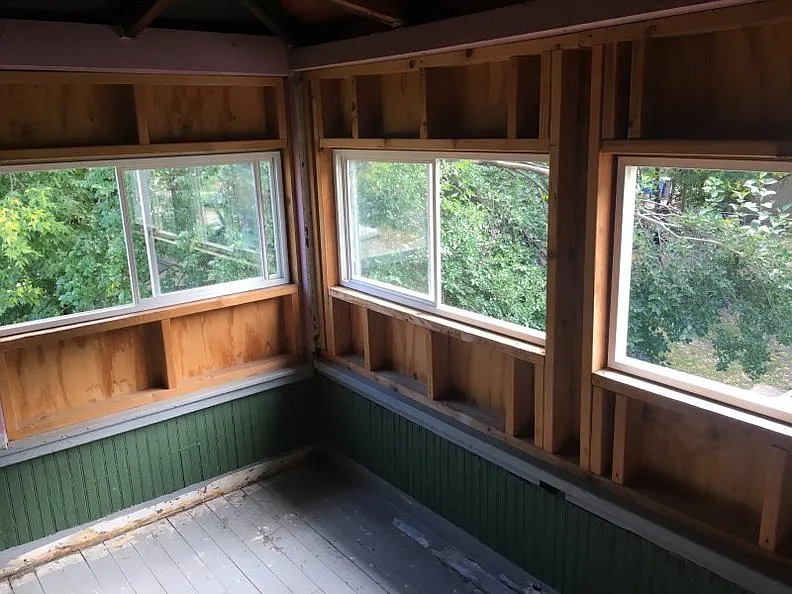 3 season porch- it has been painted since this picture was taken