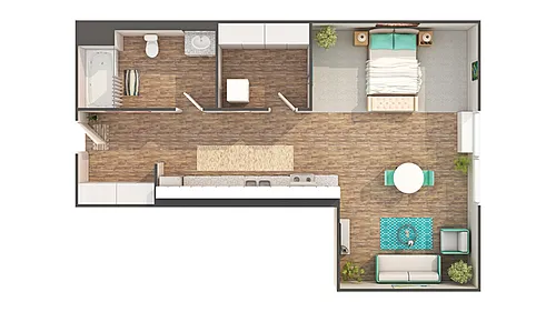 Floor plan Walker
