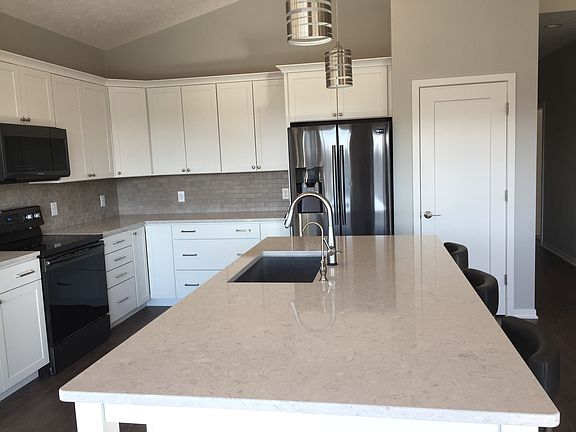 Large kitchen island