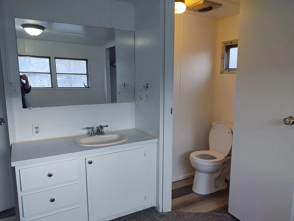 Half Bath in front bedroom