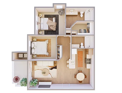 Floor plan B2E