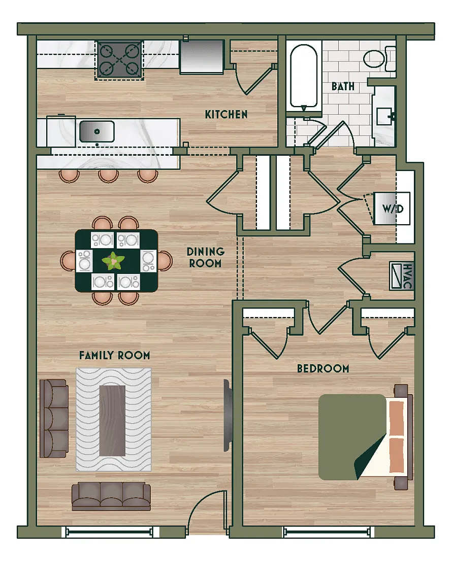 Floor plan The Laurel