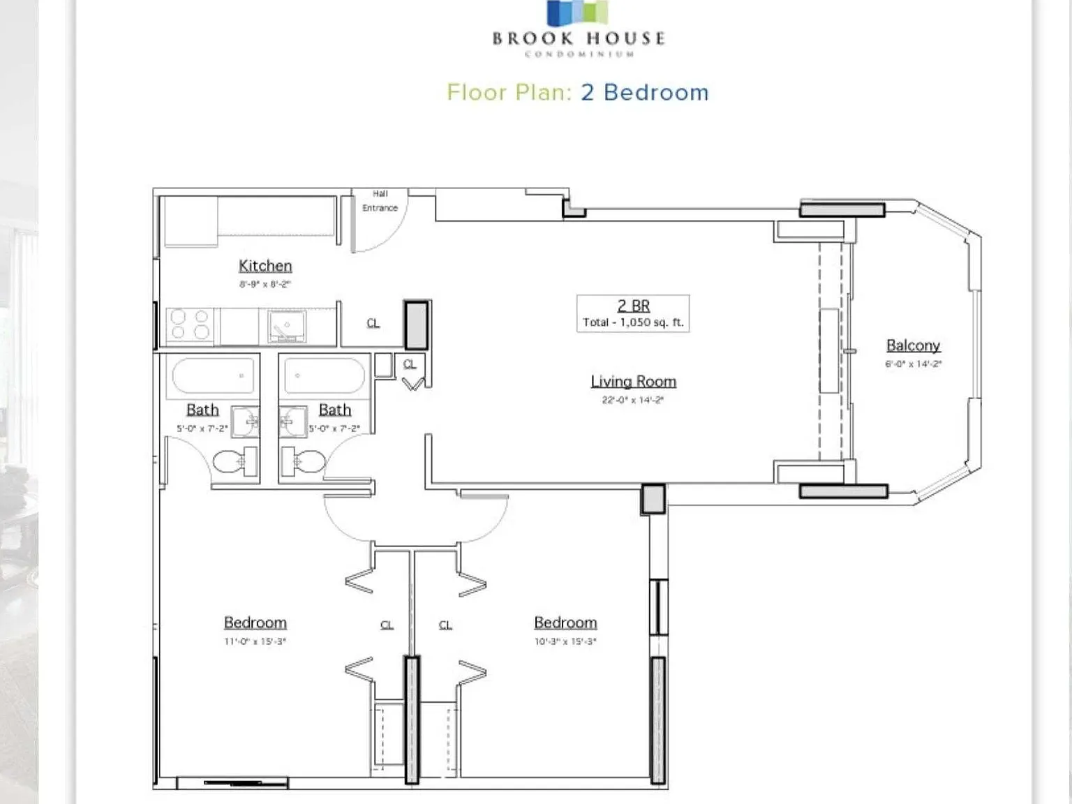 2 bed, $3,800 — Photo 1