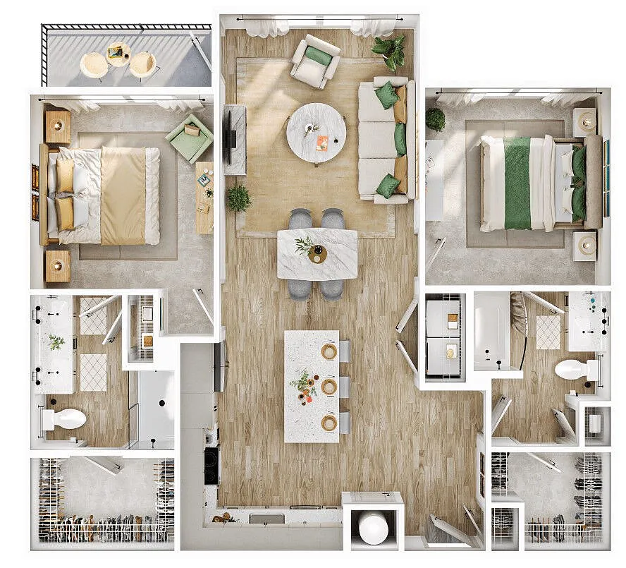 Floor plan B4