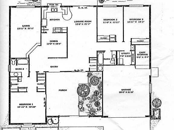 Floor plan (reverse image)