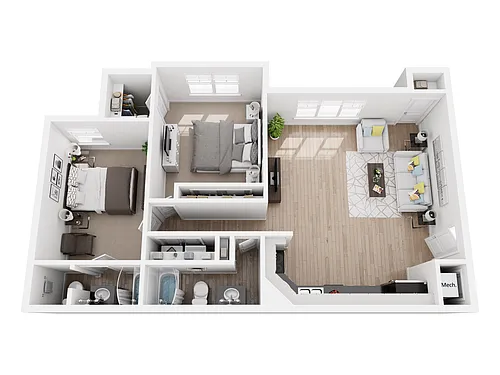 Floor plan C1