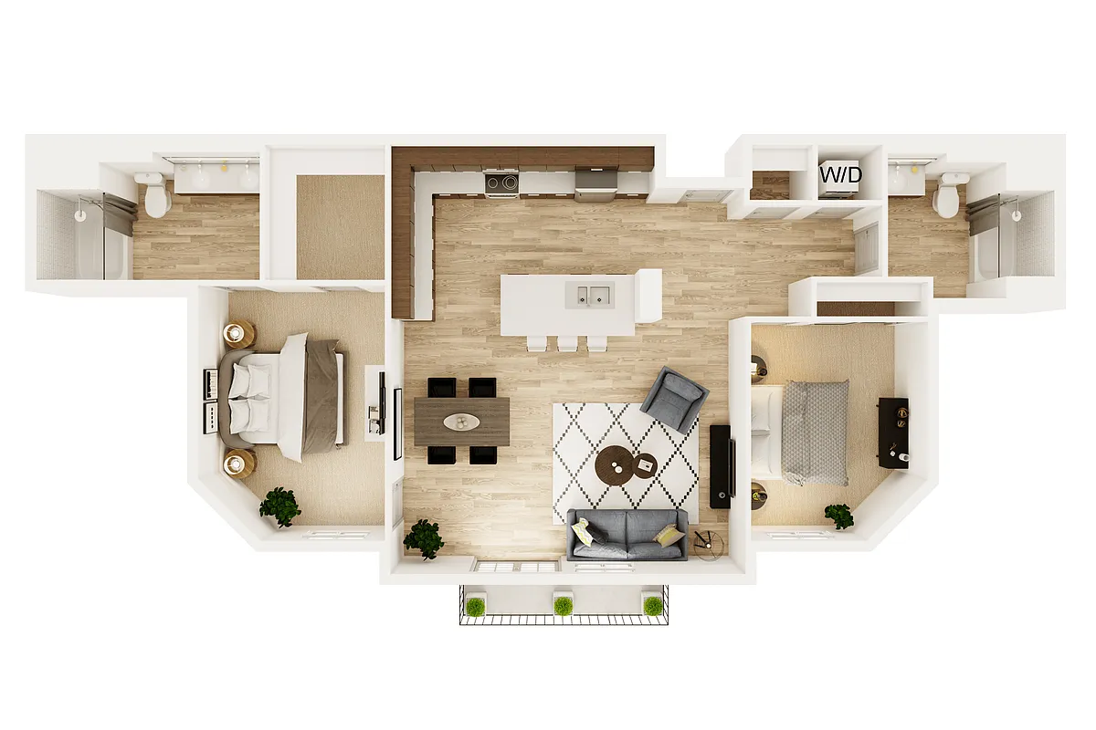 Floor plan B3