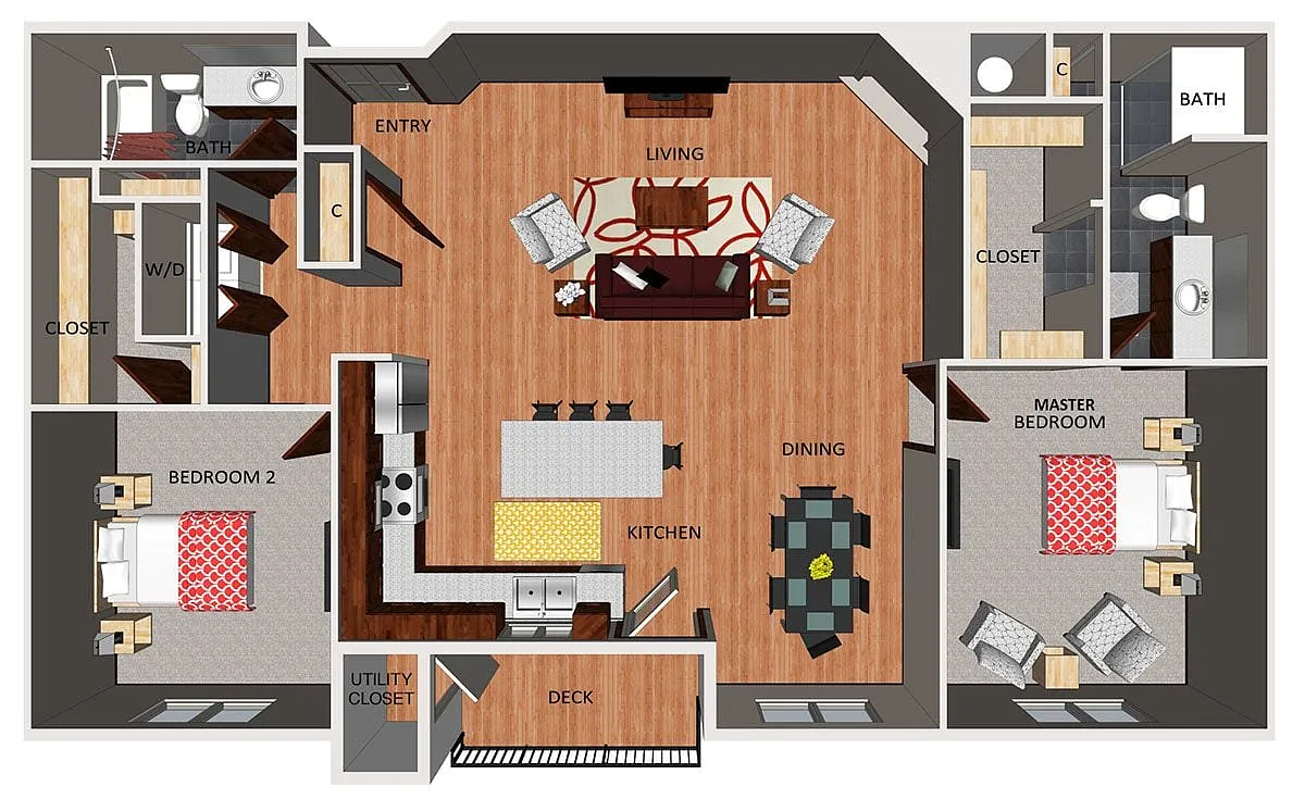 Floor plan Bloomsbury