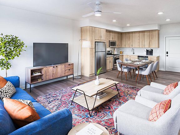 Living Room and Kitchen
